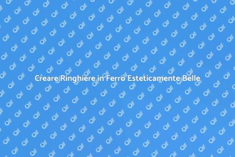 Ringhiere in Ferro per Esterni