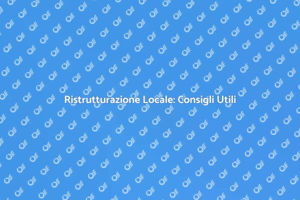 Trasforma il tuo Locale con Esperti