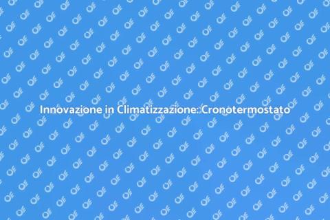 Cronotermostato da Incasso Smart Home