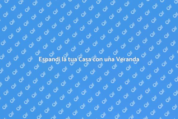 Costruisci la Tua Veranda Ideale
