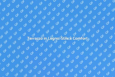 Copertura Terrazzo in Legno: Idee Uniche