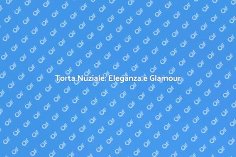 Torta Nuziale Design Glamour