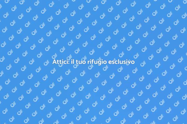 Attici: la tua casa da sogno in alto