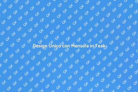 Mensola su Misura in Teak