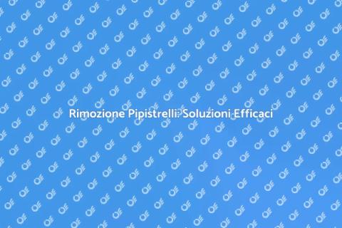 Rimozione Pipistrelli: Guida Completa