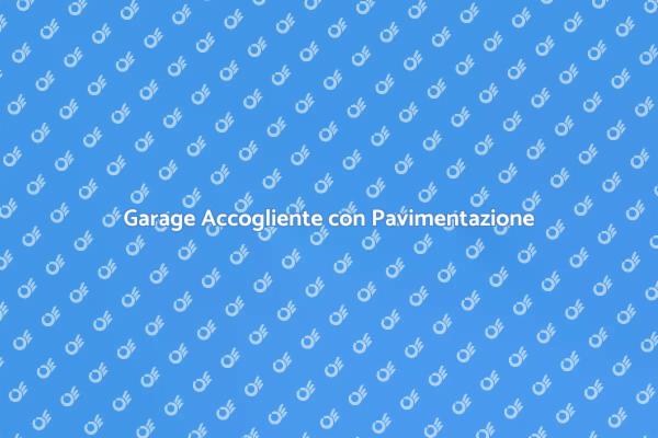 Ristrutturazione Garage: Pavimentazione Ideale