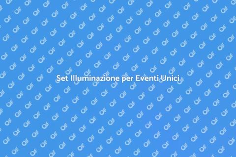 Noleggiare Set Illuminazione Eventi