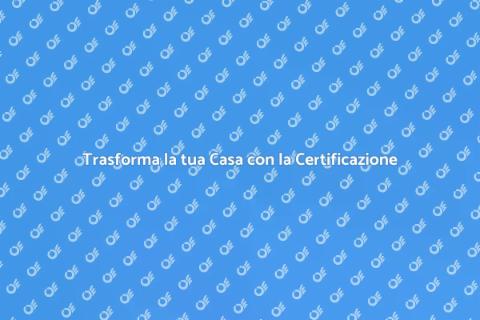 Consulenza per Certificazione Energetica
