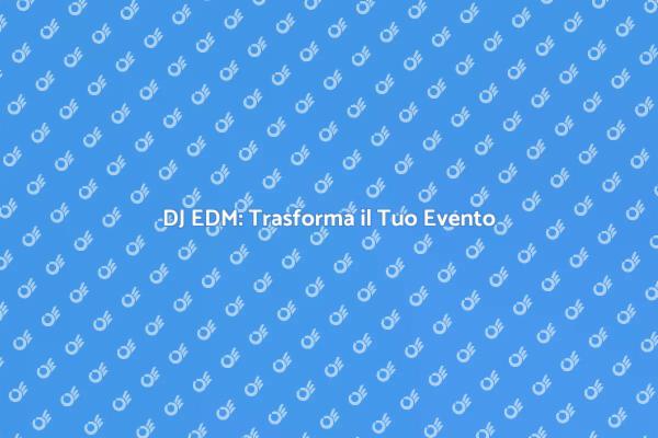 La Magia della Musica Elettronica