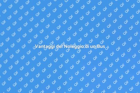 Noleggio Bus per Tour Turistici