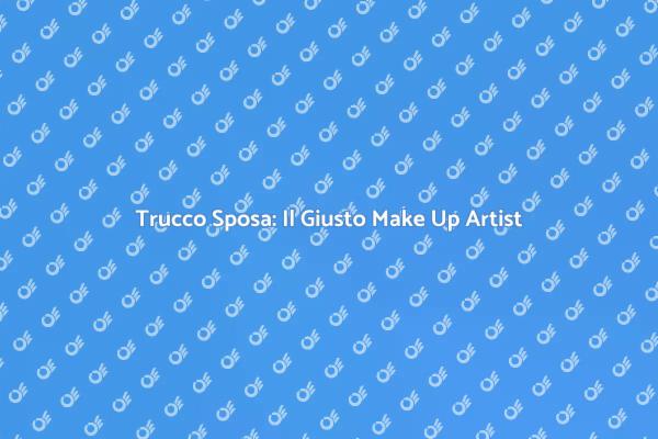 Il Make Up Ideale per il Tuo Matrimonio