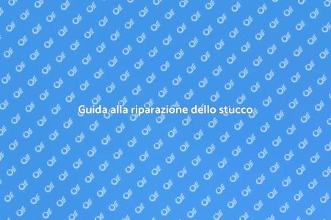 Riparare lo stucco in casa facilmente