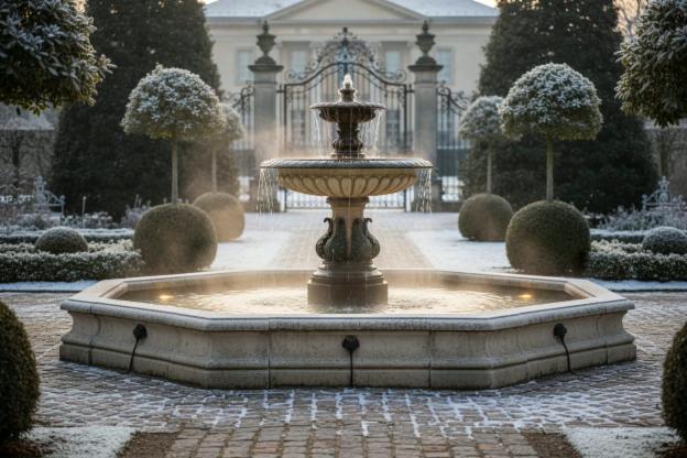 Fontana in Metallo: Abbellisci il Giardino