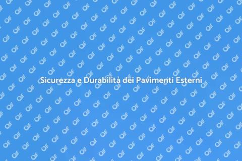 Rinforzo Strutturale Pavimenti Esterni
