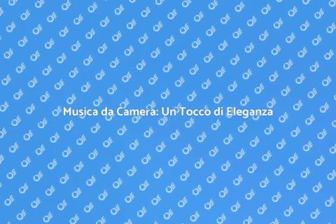 Gruppo di Musica da Camera per Ricevimenti