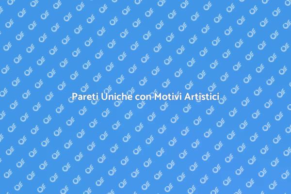I Migliori Motivi Artistici per Pareti