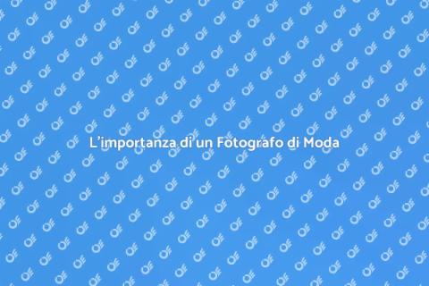 Fotografo per Abbigliamento Professionale