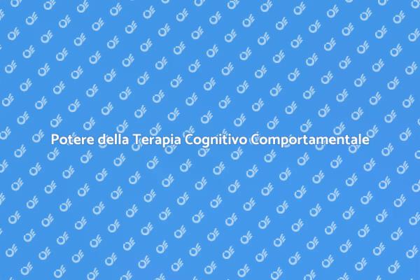 Affronta Ansia e Depressione con CBT