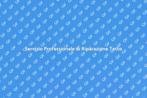 Riparazione Tetto: Servizio Efficace