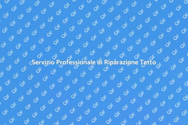 Manutenzione Tetto: Servizi di Qualità