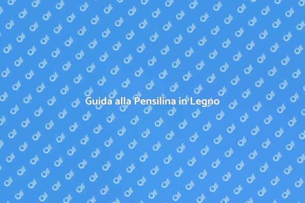 Progetto Pensilina in Legno