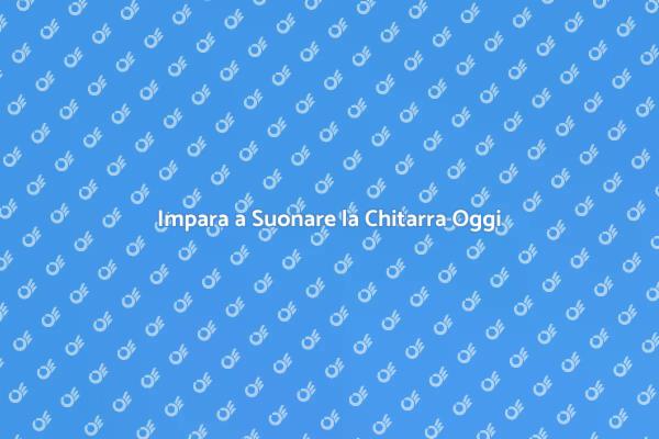 Inizia il Tuo Viaggio Musicale con la Chitarra