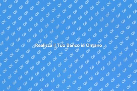 Banco da Lavoro su Misura in Ontano
