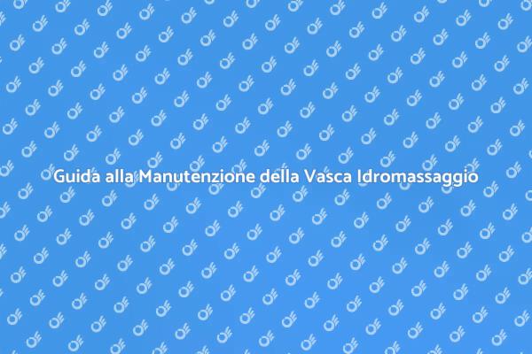 Manutenzione Vasca Idromassaggio Essenziale