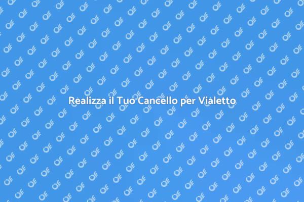 Costruisci il Cancello del Vialetto