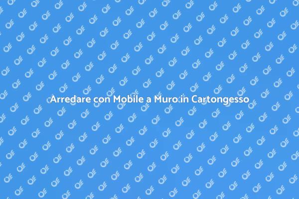 Ottimizza Spazi con Mobili in Cartongesso