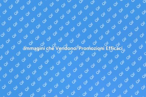 Fotografie per Promozioni Commerciali