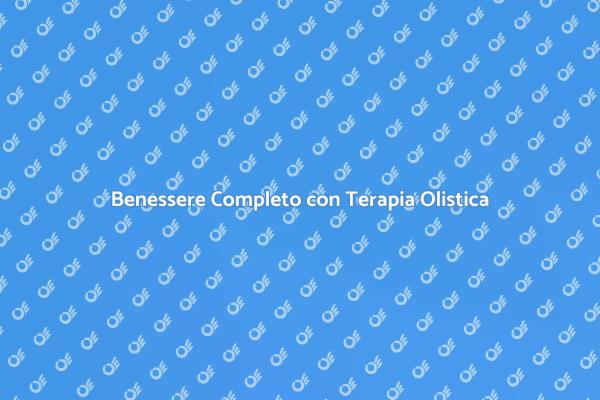 Terapia Naturopatica per il Benessere