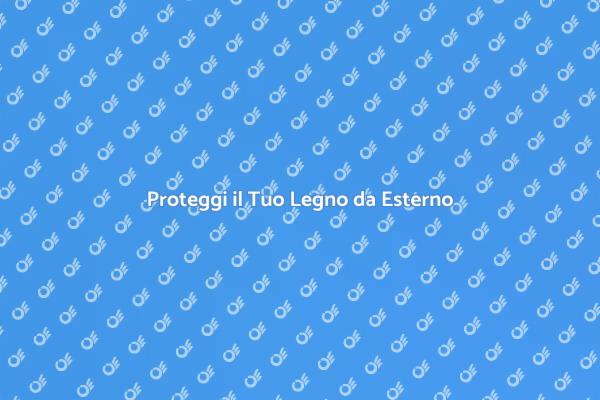 Verniciare il Legno per Spazi Esterni