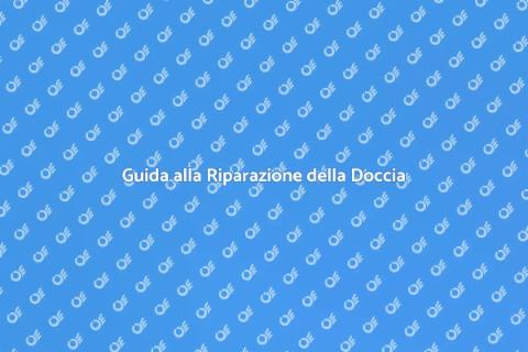 Manutenzione e Riparazione Doccia