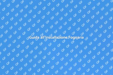 Installare una Linea Fognaria
