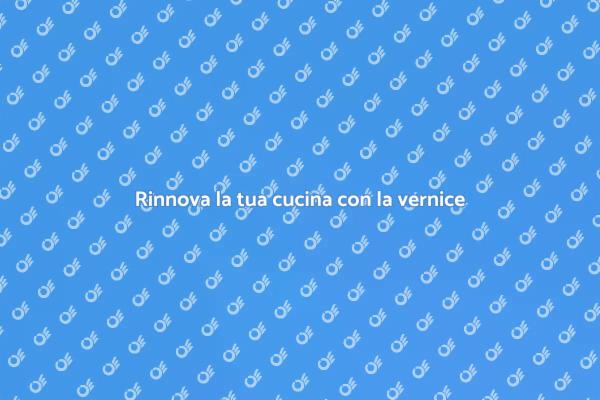 Trasforma la tua cucina con la vernice