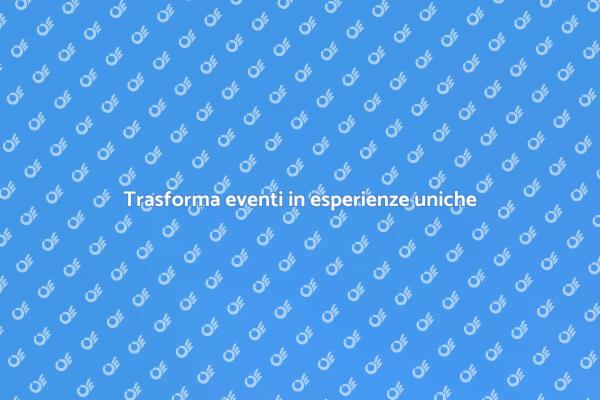 Crea atmosfere indimenticabili per eventi