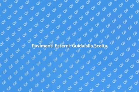 Pavimenti Esterni Resistenti e Durevoli
