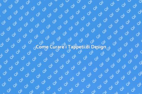 Manutenzione Tappeti di Design