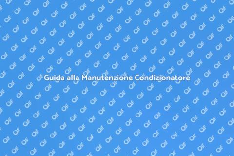 Manutenzione Condizionatore Senza Unità