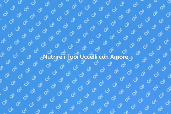 Nutrire i Tuoi Amici Alati