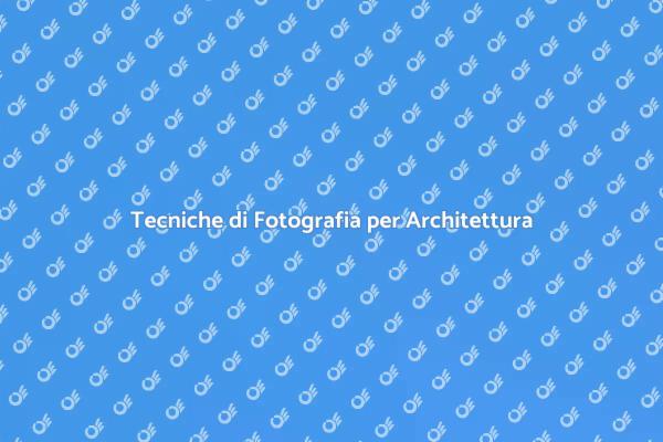 Cattura la Bellezza di Architettura e Interni