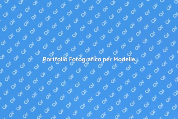 Come Creare un Book per Modelle