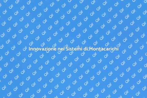 Sostituzione Sistemi Montacarichi