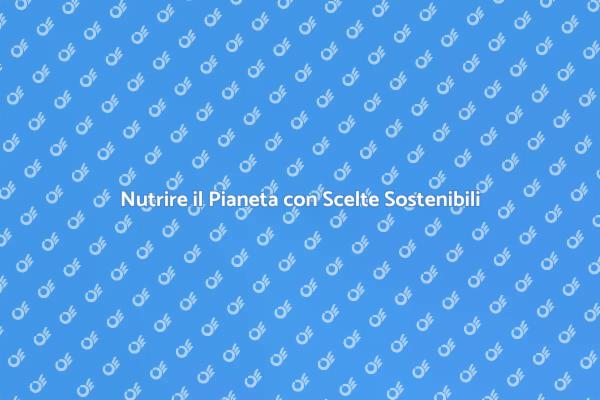 Sostenibilità e Salute: La Nostra Missione