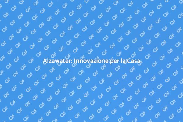 Alzawater Motorizzato: Innovazione e Comfort