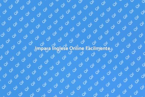 Corso di Inglese a Distanza