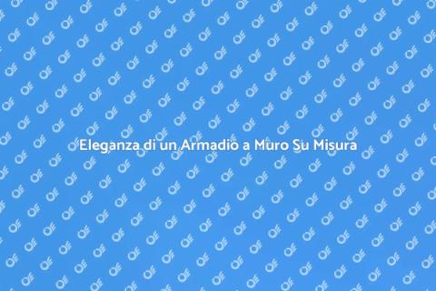 Armadio a Muro Su Misura e Lucido