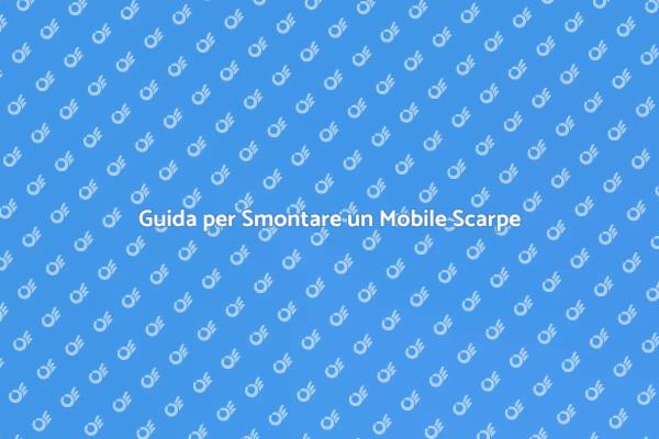 Come Smontare un Mobile Contenitore