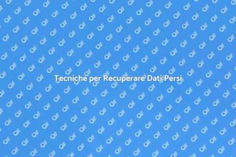 Recuperare Dati da Database Danneggiati
